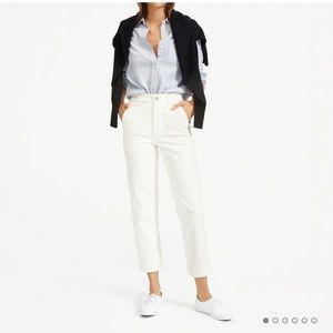 Everlane Bone Straight Leg Crop
